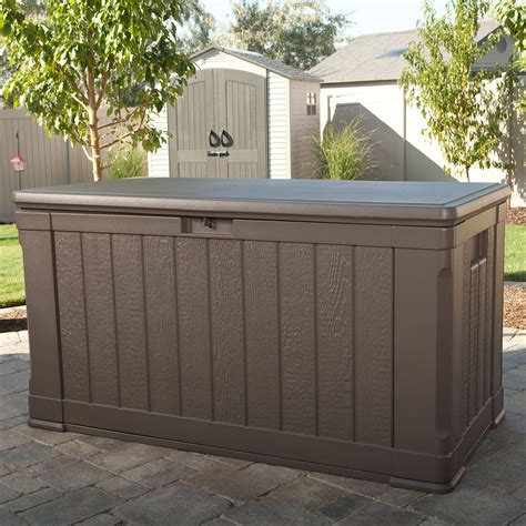 metal porch box|outdoor patio deck box.